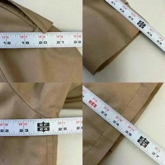 Vintage London Fog Maincoats Trench Coat Insulated Rain Topper Tan Beige 42Short - Picture 14 of 16